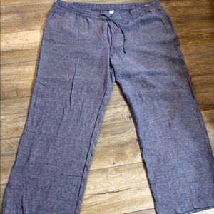 Like New - old navy wide leg pants